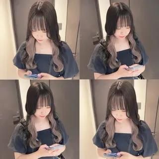 カラー 渋谷:インナーカラー ／🍒エリカ🍒のヘアスタイル