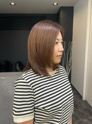 ミディアム カラー men'scut募集 /艶カラー/上杉健太のヘアスタイル