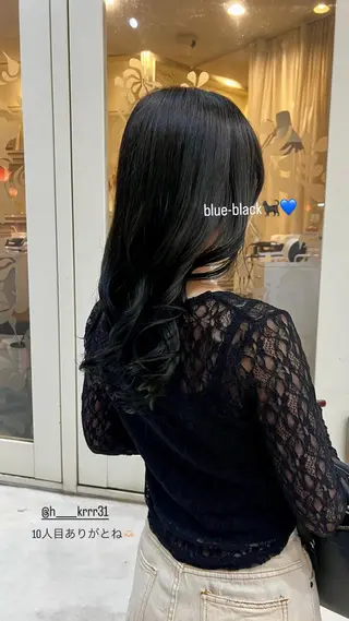 ロング MASHU Machela店所属・ほのか./大阪 透明感カラー/韓国風のヘアスタイル