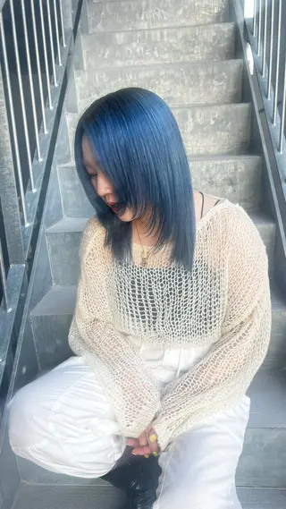 ロング カラー レイヤー/透明感 カラー🌿KANTAのヘアスタイル