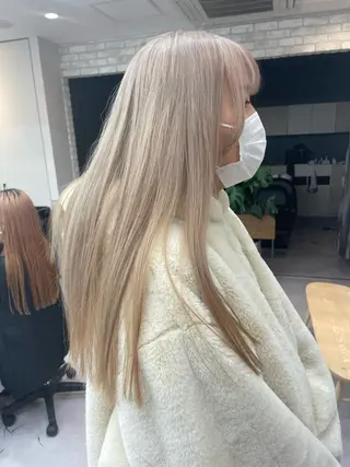 ロング 松本 和馬のヘアスタイル