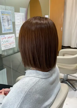 ミディアム カラー ４ｃｍ諸江店所属・澤野 祐羽のヘアスタイル