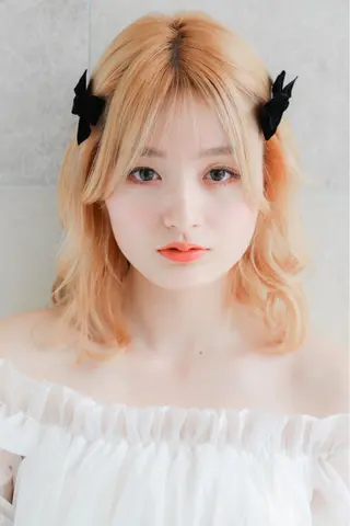 ミディアム ヘアアレンジ 後輩のモデル募集中 河端　麻佑のヘアスタイル