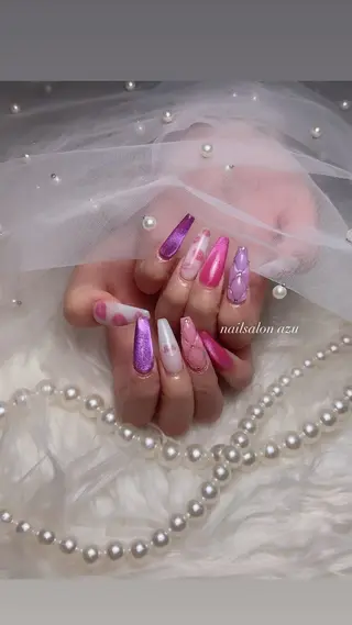 ネイル nailsalon azu所属・nailsalon azu Hinaのネイルデザイン