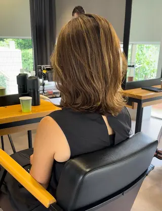 ミディアム 佐藤優太朗 似合わせ/髪質改善のヘアスタイル