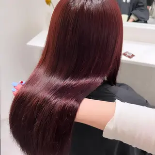 カラー HONO/韓国 🇰🇷大阪エクステのヘアスタイル