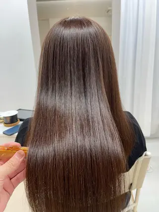 ロング パーマ 柴田泰秀sotti. 髪質改善/ブリーチのヘアスタイル