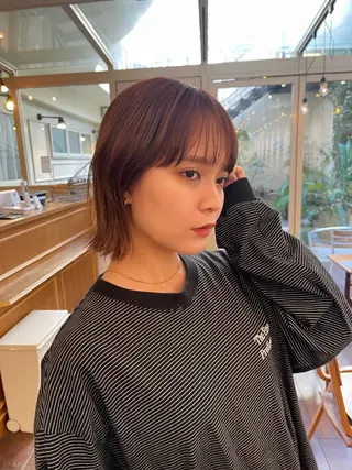 ショート カラー メイクス表参道所属・ショート/ボブ 矢野湧也のヘアスタイル