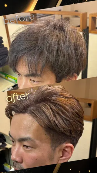 メンズ メルコヘアデザイン 沖縄のヘアスタイル