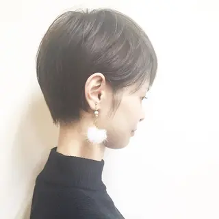 ショート ショートボブ縮毛矯正 髪質改善のプロ山道潤のヘアスタイル