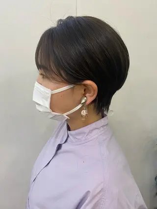 ショート 🍃透明感スタイル ｙｕ-ｋａ🍃のヘアスタイル