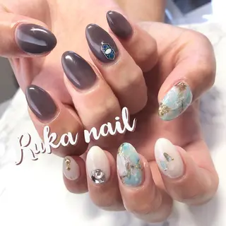 ネイル 丸川 遥のネイルデザイン