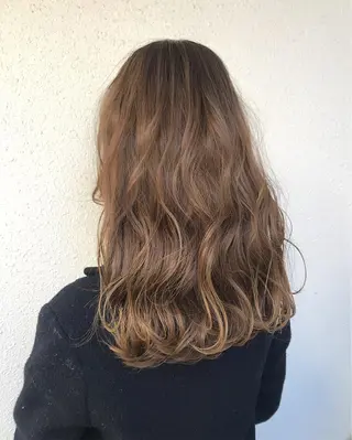 ロング カラー インナーカラー/天神 ブリーチ/吉田のヘアスタイル