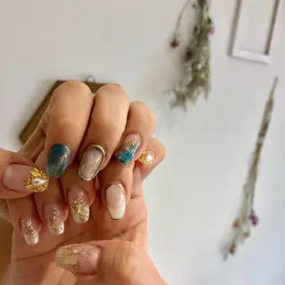 ネイル nail salon  aloalo所属・Nailist Ayaのネイルデザイン