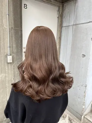 セミロング うる艶トレンドヘア 🕊️上野BABYのヘアスタイル