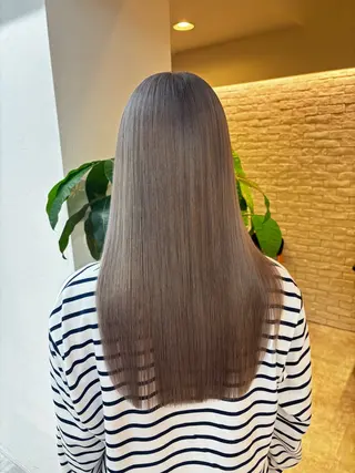 ロング カラー Ｖｉｏｔ  銀座 樋口 桃佳のヘアスタイル