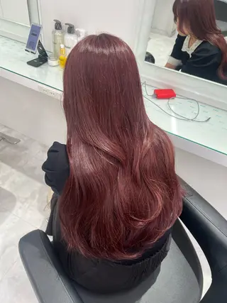 カラー ブリーチなし透明感 💗RYOTAのヘアスタイル