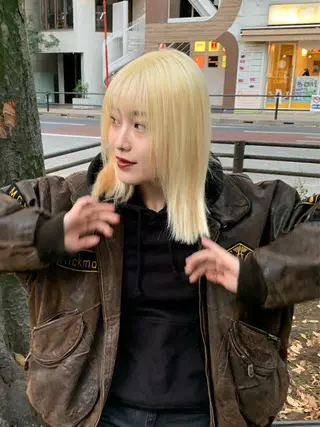 ミディアム カラー 海外girl🤎 透明感ベージュmaoのその他イメージ