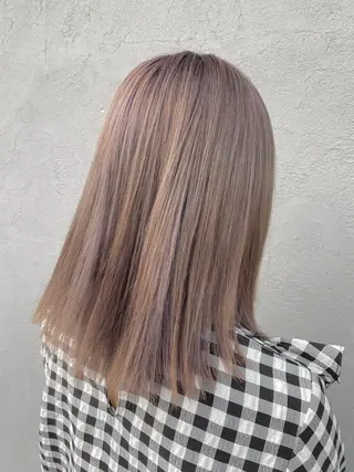 セミロング カラー Design Color🐰アユミのヘアスタイル