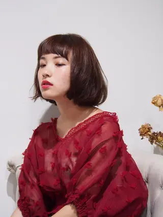 ショート SALOWIN 銀座一丁目店所属・髪質改善/縮毛矯正 🎀小林 唯 🎀のヘアスタイル