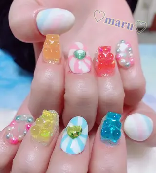 ネイル まるみ ♡のネイルデザイン