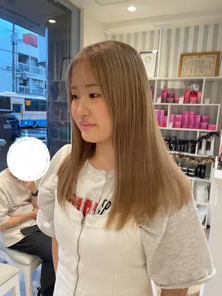 ロング カラー 三好春奈 /イルミナカラーのヘアスタイル