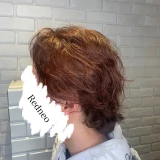 カラー メンズ 髪質改善/縮毛矯正 艶カラー/珠聡のヘアスタイル