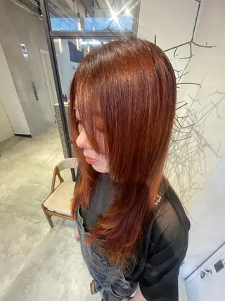 ロング カラー 透明感カラー✨艶髪 制作🌱山根あゆみのヘアスタイル