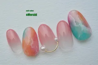 ネイル nailsalon eMeraldのネイルデザイン