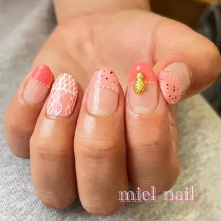 ネイル miel nailのネイルデザイン