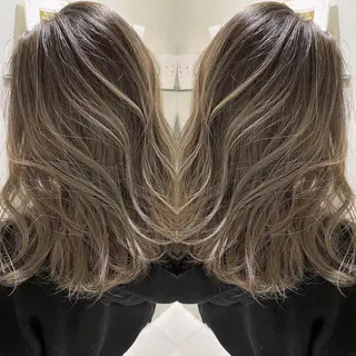 ミディアム カラー 河合秀明/ショート /ボブ/レイヤーのヘアスタイル