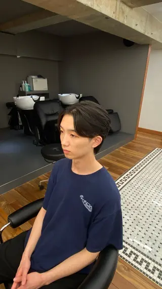 ミディアム THE DAY TOKYO men’s cut 表参道/青山所属・メンズ特化💇🏼 髙橋創のヘアスタイル