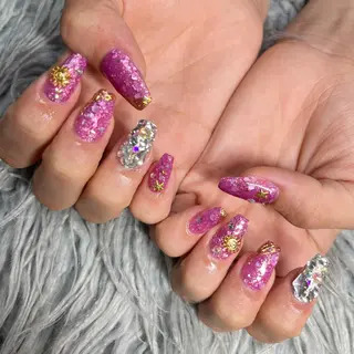 カラー ネイル nail salon LNのネイルデザイン