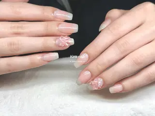 ミディアム Kiranail 高円寺南口店のネイルデザイン