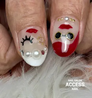 ネイル access nailのネイルデザイン