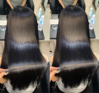 ロング カラー 新宿/髪質改善/ 縮毛矯正/松永ゆいのヘアスタイル