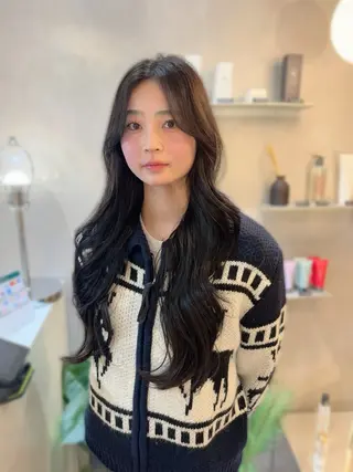 ロング カラー Tink 天神店所属・今村賢治/メンズ/ レイヤー✨艶カラーのヘアスタイル