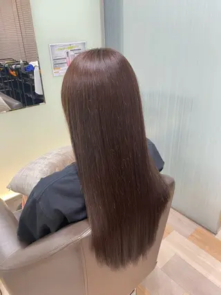 ロング カラー カラーモデル/ 東 ゆきののヘアスタイル