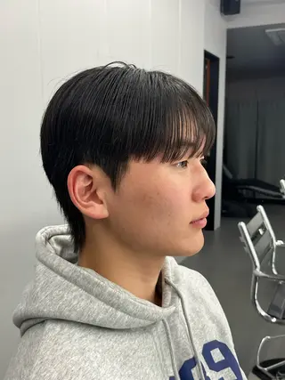 メンズ NARE所属・アイカ🐺 ナチュラル韓国ヘアのヘアスタイル