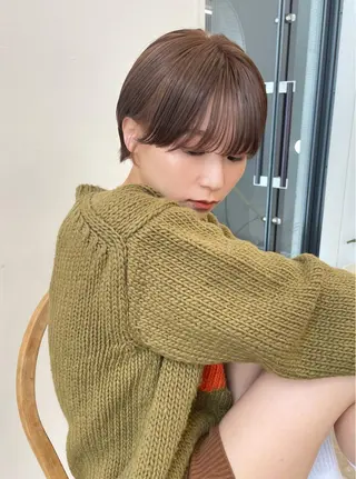 ショート カラー pole所属・【pole】 minaのヘアスタイル