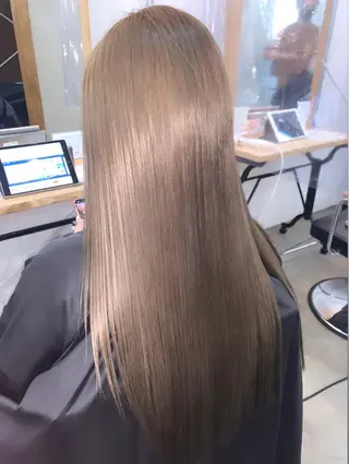 ロング カラー ヘアアレンジ ネイル マツエク・マツパ ブリーチ特化 / share 元太のヘアスタイル