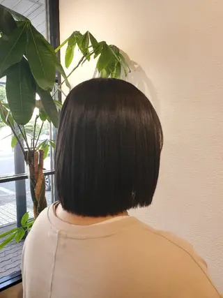 ミディアム 近森 美帆[モーラ高石店]のヘアスタイル