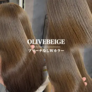 ロング カラー ナチュラル艶カラー/ YUNAのヘアスタイル