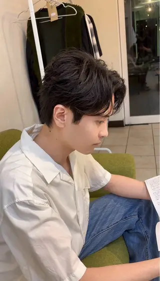 ショート 👑大宮メンズパーマ No.1Mizukiのヘアスタイル