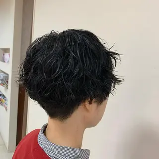 ショート パーマ ヘアアレンジ 【Sweep】おじま のぞみのヘアスタイル