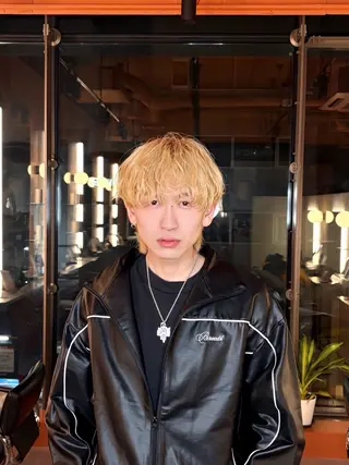 ショート メンズ ✨艶髪/ハイトーン 大通/リュウのヘアスタイル