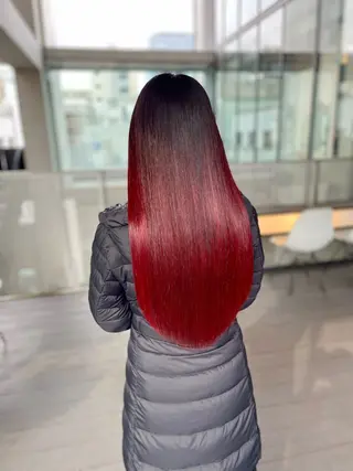 ロング 今井 勝也のヘアスタイル