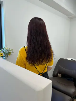 ロング カラー パーマ キッズ オトナヘア🌸 harukaのヘアスタイル