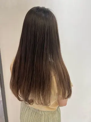 ロング カラー 🐺ウルフ/レイヤー 似合わせ‎🤍沙羅のヘアスタイル