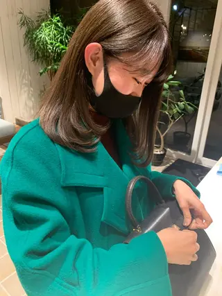 ミディアム カラー 【ロングウルフカット 姫カット】伊藤裕哉のヘアスタイル